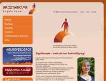 Tablet Screenshot of ergotherapie-chemnitz.de